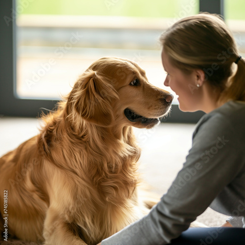 Dog therapy, behavioral integration of dogs with humans, development support