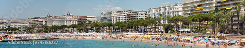 The croisette in Cannes photo