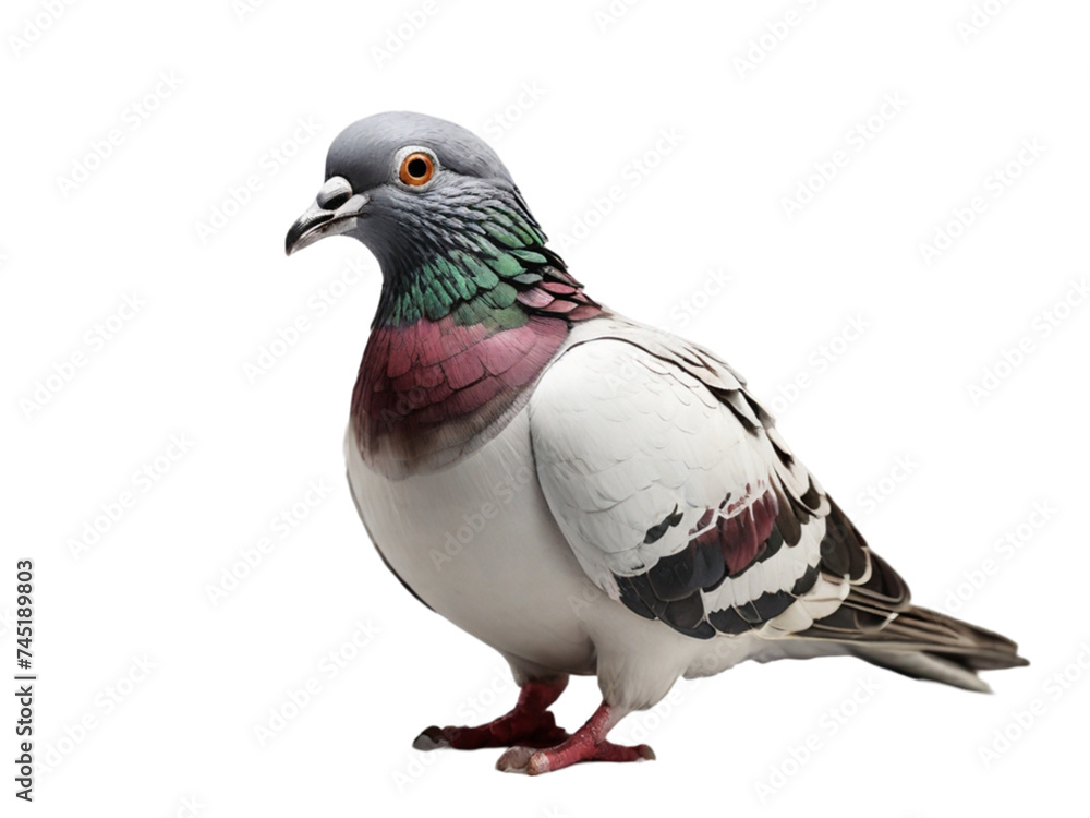 Pigeon on transparent background Pigeon on transparent background