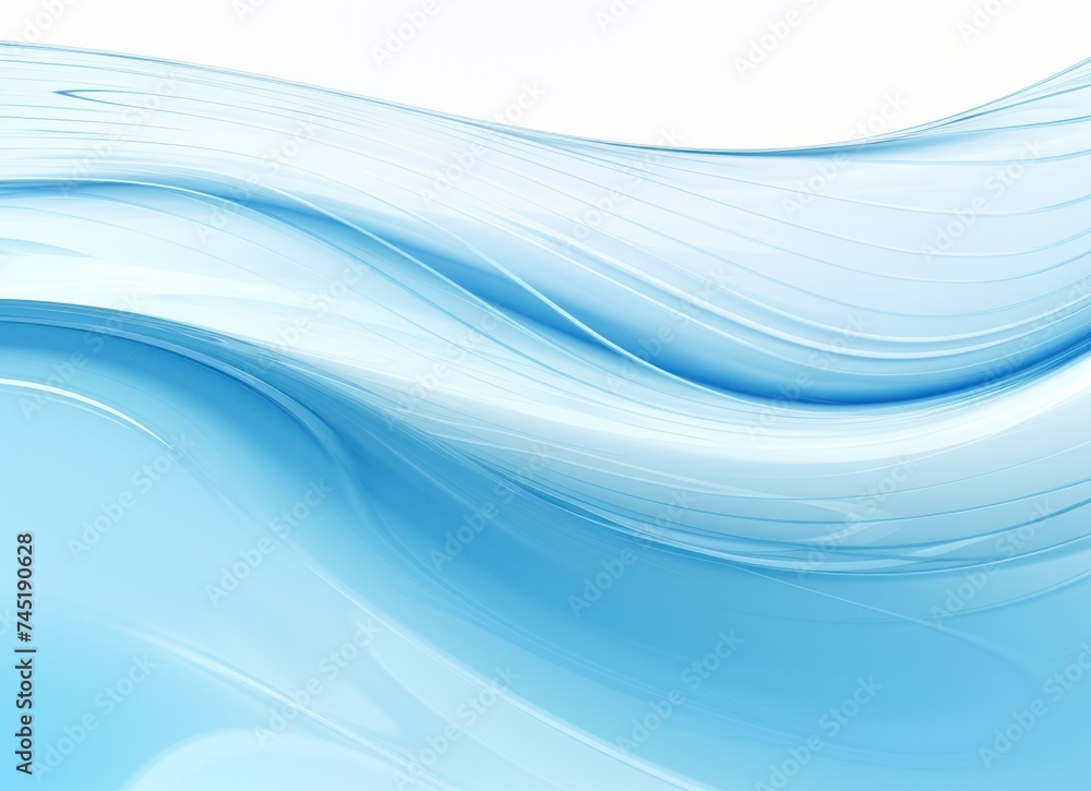 Blue rippling water with ripples on a white background Blue rippling water with ripples on a white background