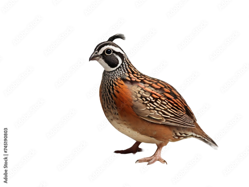 Quail on transparent background Quail on transparent background