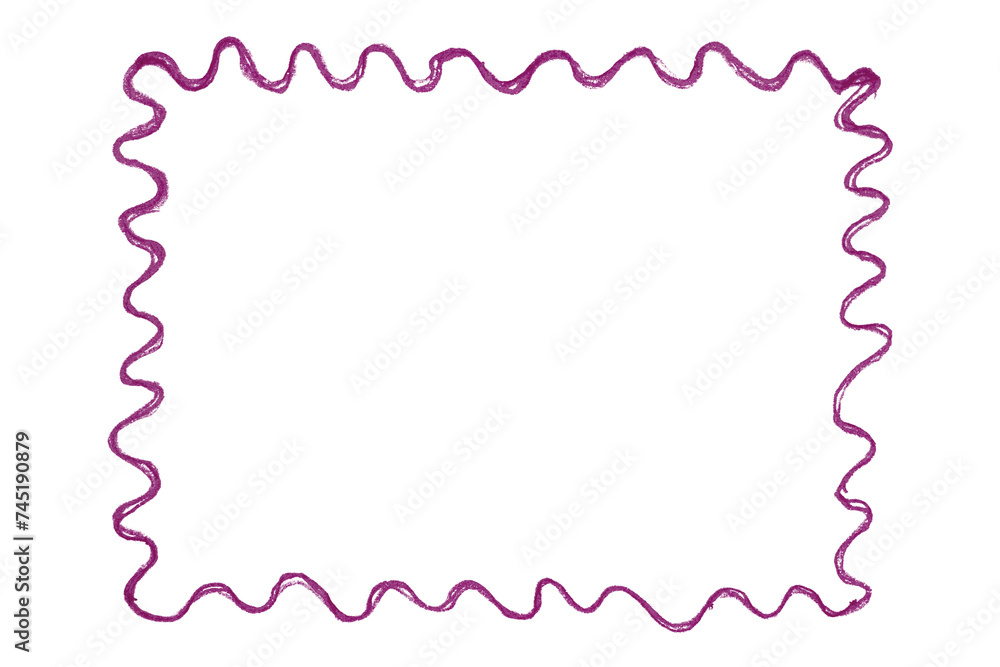 Dark purple frame isolated on transparent background. Dark purple frame isolated on transparent background.