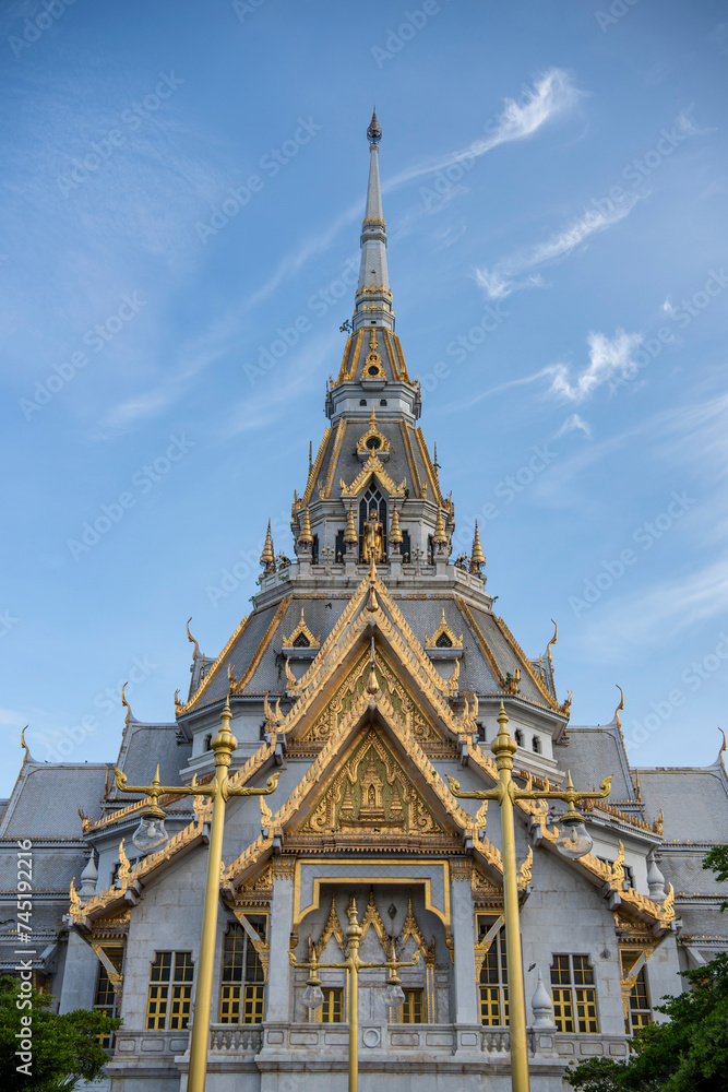 Fototapeta premium THAILAND CHACHOENGSAO WAT SOTHON WARARAM WORAWIHAN