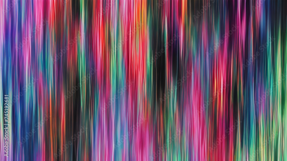 Neon Multicolored Abstract Lines, Strokes Neon Multicolored Abstract Lines, Strokes