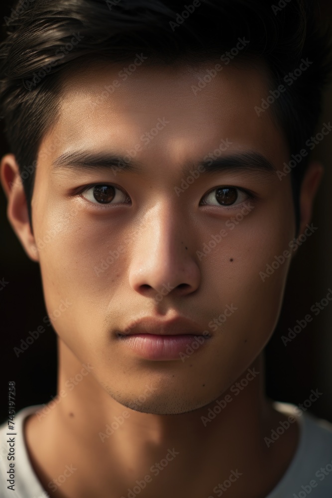 Close up of a person wearing a white shirt, suitable for business or casual concepts Close up of a person wearing a white shirt, suitable for business or casual concepts
