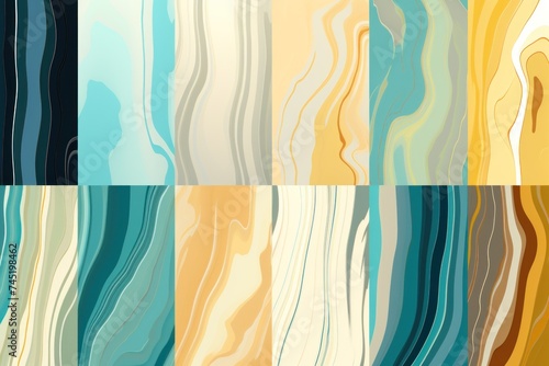Abstract Tan and Ivory backgrounds wallpapers, in the style of bold lines, dynamic colors