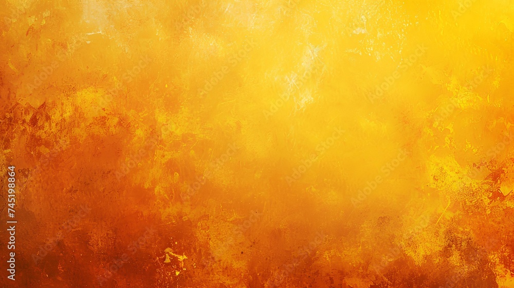 Autumn leaves background in yellow and orange tone. Abstract autumn background.