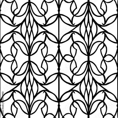 Seamless pattern, pattern, line art pattern, background, pattern, seamless, leaf, floral, vector, flower, decoration, plant, wallpaper, nature, design, illustration, ornament, art, branch, tree, textu