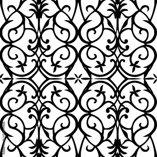 Seamless pattern, pattern, line art pattern, background, pattern, seamless, leaf, floral, vector, flower, decoration, plant, wallpaper, nature, design, illustration, ornament, art, branch, tree, textu