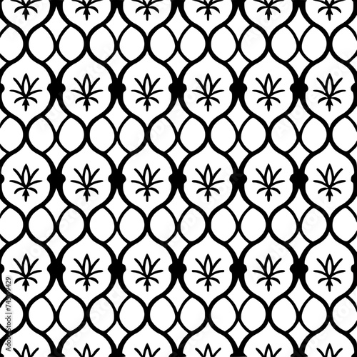 Seamless pattern, pattern, line art pattern, background, pattern, seamless, leaf, floral, vector, flower, decoration, plant, wallpaper, nature, design, illustration, ornament, art, branch, tree, textu
