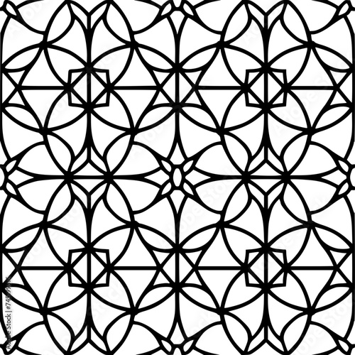 Seamless pattern, pattern, line art pattern, background, pattern, seamless, leaf, floral, vector, flower, decoration, plant, wallpaper, nature, design, illustration, ornament, art, branch, tree, textu