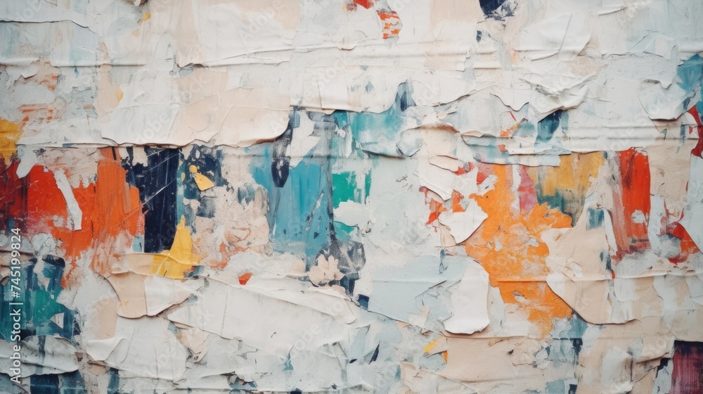 Detailed close up of peeling paint on a wall. Suitable for backgrounds or textures Detailed close up of peeling paint on a wall. Suitable for backgrounds or textures