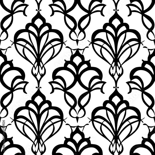 Seamless pattern, pattern, line art pattern, background, pattern, seamless, leaf, floral, vector, flower, decoration, plant, wallpaper, nature, design, illustration, ornament, art, branch, tree, textu