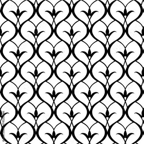 Seamless pattern, pattern, line art pattern, background, pattern, seamless, leaf, floral, vector, flower, decoration, plant, wallpaper, nature, design, illustration, ornament, art, branch, tree, textu