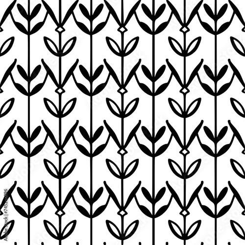 Seamless pattern, pattern, line art pattern, background, pattern, seamless, leaf, floral, vector, flower, decoration, plant, wallpaper, nature, design, illustration, ornament, art, branch, tree, textu