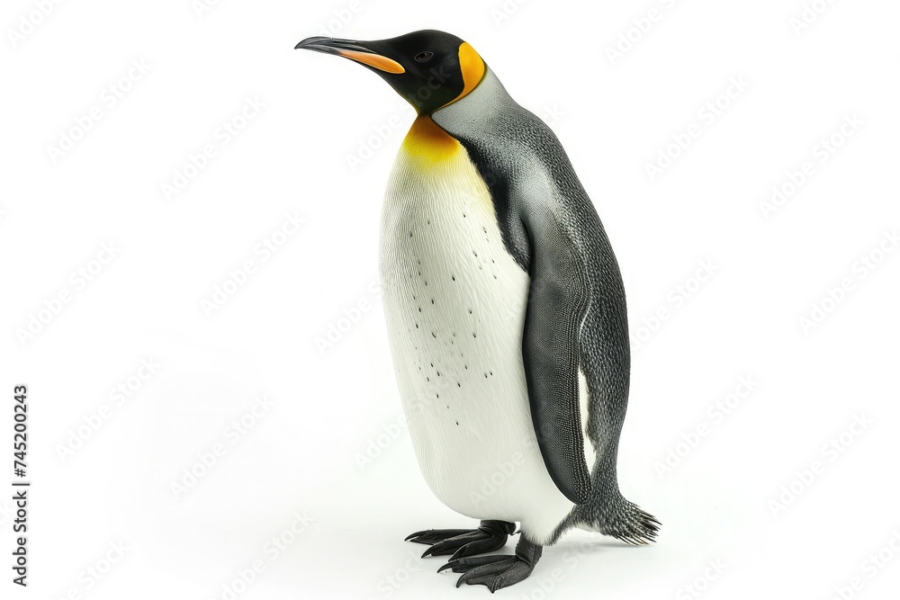 Fototapeta premium penguin isolated on white