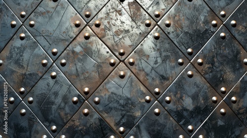 metal background - generative ai