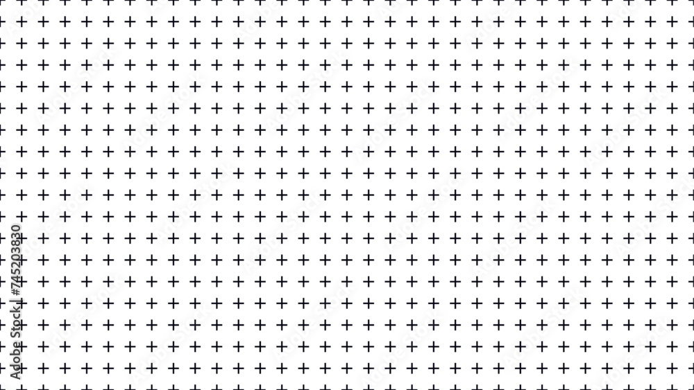 Cross seamless pattern in black and white color, vector illustration. Cross seamless pattern in black and white color, vector illustration.