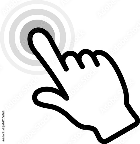 タッチアイコン