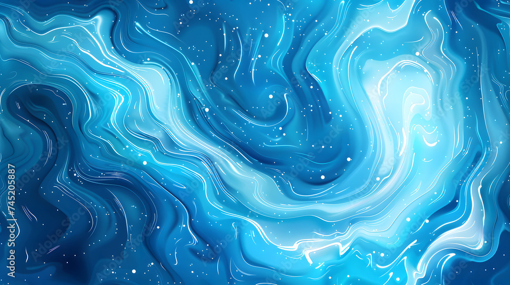 Elegant Blue Marble Swirl Background with Cyan Accents for Luxurious Design Elegant Blue Marble Swirl Background with Cyan Accents for Luxurious Design
