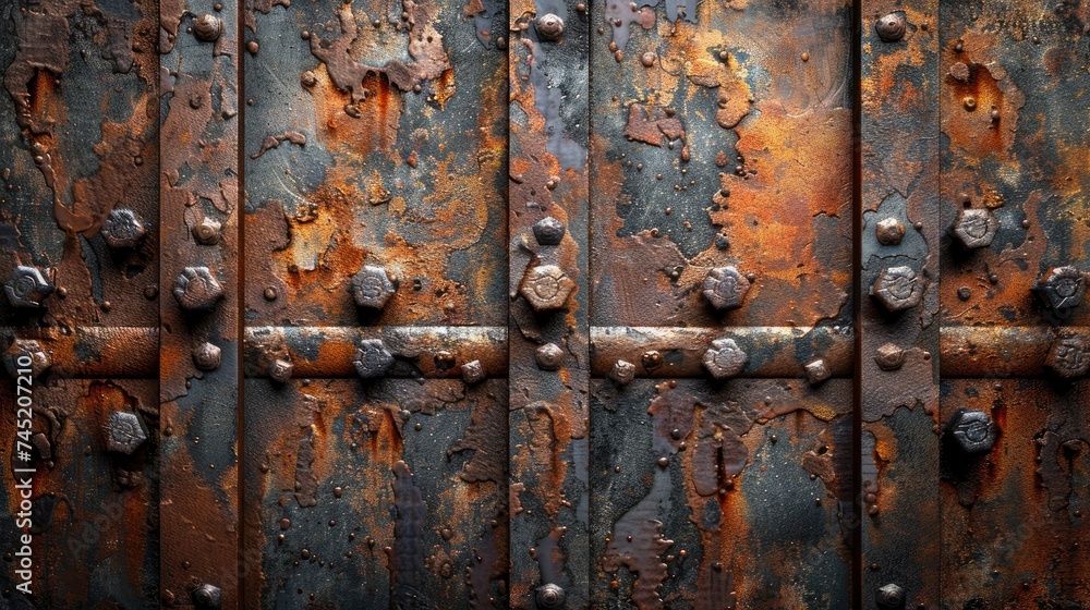 metal background - generative ai metal background - generative ai