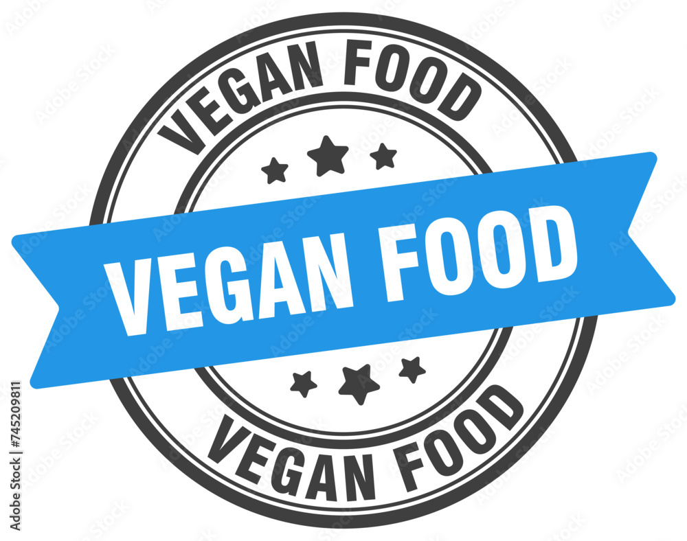 vegan food stamp. vegan food label on transparent background. round sign vegan food stamp. vegan food label on transparent background. round sign