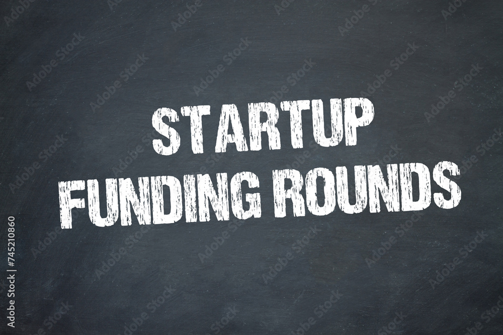 Fototapeta premium Startup Funding Rounds 