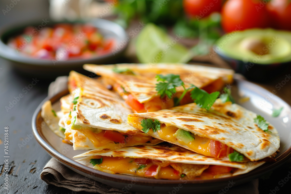 mexican quesadillas food on the side mexican quesadillas food on the side