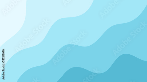 abstract blue gradient color background for wallpaper