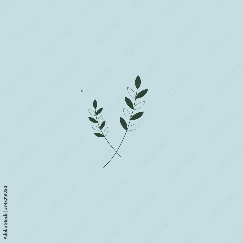 Botanical Herbal Organic logo Botanical Herbal Organic logo