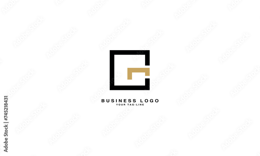 GC, CG, G, C, Abstract Letters Logo Monogram GC, CG, G, C, Abstract Letters Logo Monogram