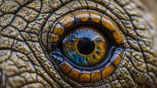 Głębokie Spojrzenie - Oko Słonia w Szczególe © MS