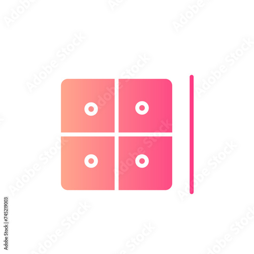 sushi gradient icon