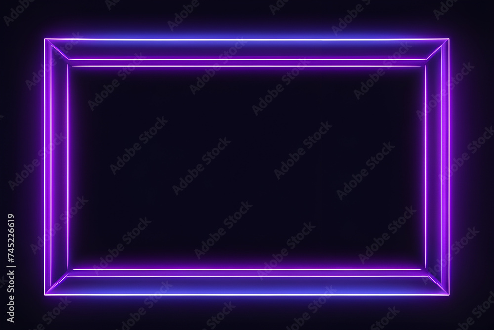 neon glowing frame neon glowing frame