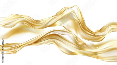 gold color isolated on clean white background