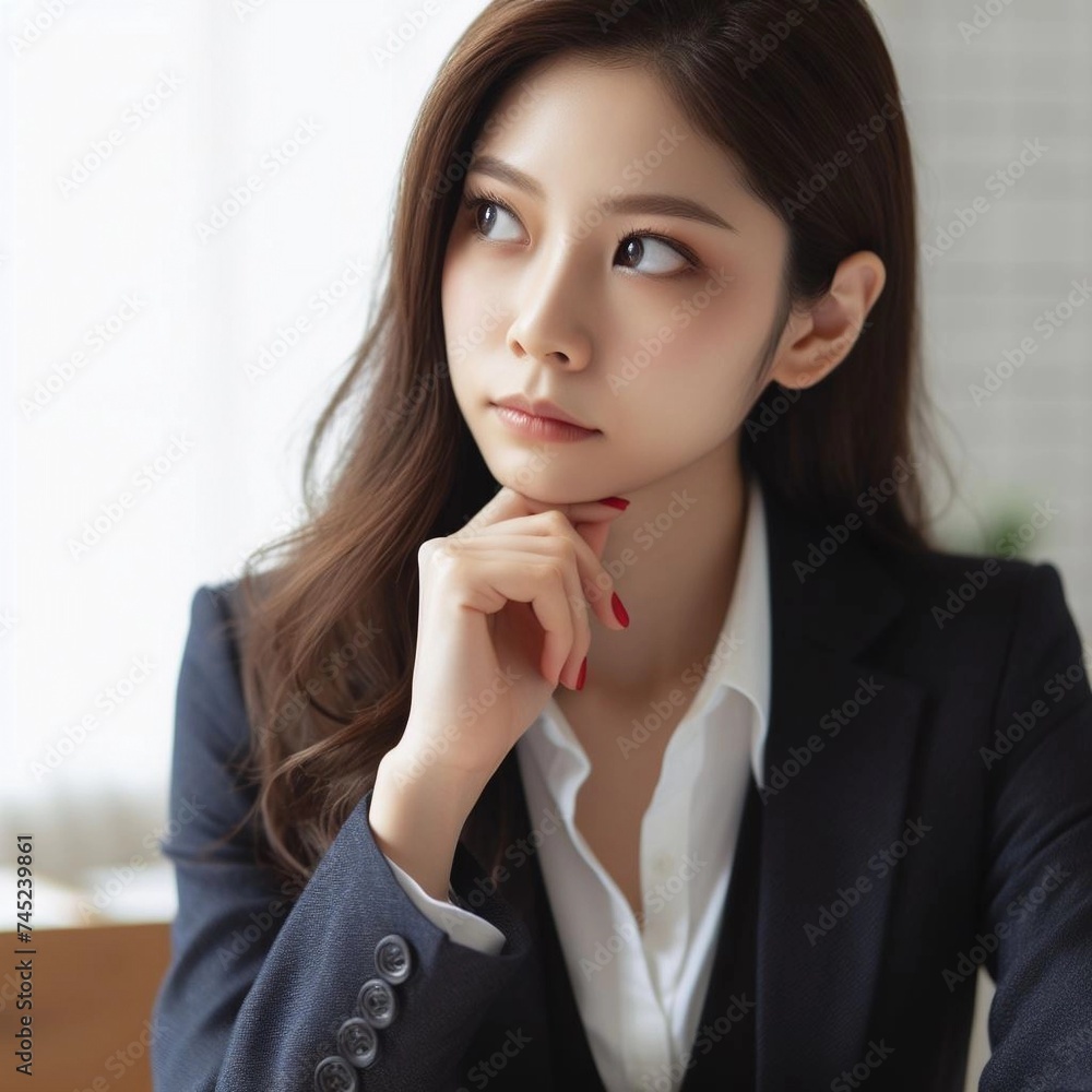 A business professional is contemplating A business professional is contemplating
