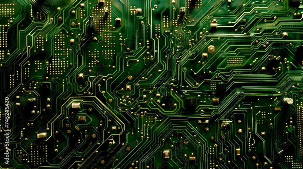 Circuit board background Circuit board background