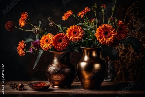 flowers in vase