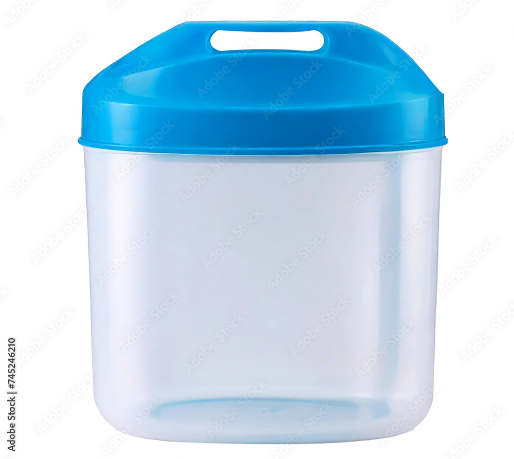 Plastic container, isolated on transparent background Plastic container, isolated on transparent background