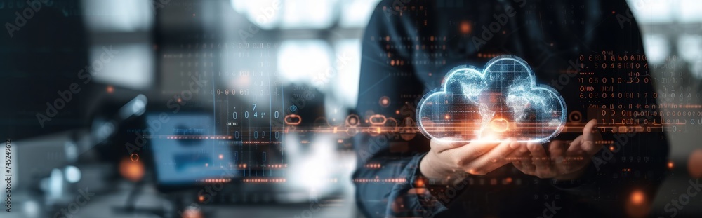 Digital Encryption and Cyber Security Concept. Digital Encryption and Cyber Security Concept.