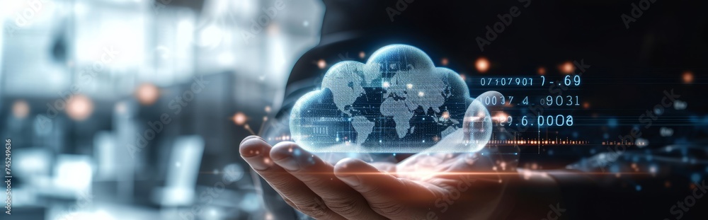 Digital Encryption and Cyber Security Concept. Digital Encryption and Cyber Security Concept.