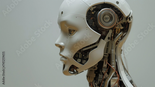 Female humanoid robot