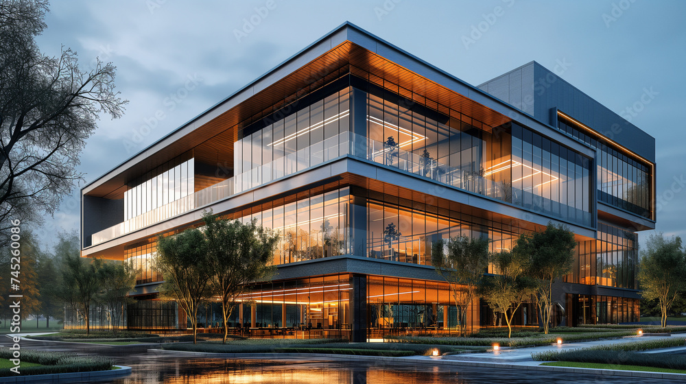 Fototapeta premium building in the city