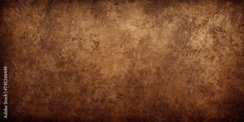 Old brown background with distressed vintage grunge texture in dark earthy chocolate