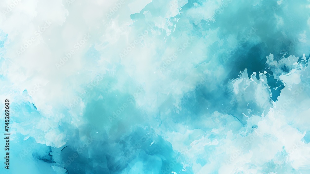 Abstract blue watercolor background. Fantasy fractal texture. Digital art. 3D rendering. Abstract blue watercolor background. Fantasy fractal texture. Digital art. 3D rendering.