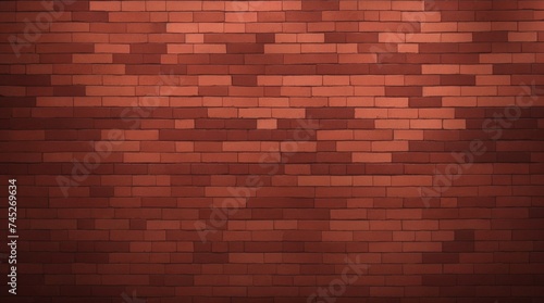 Red and brown brick wall showcasing textured surfaces 