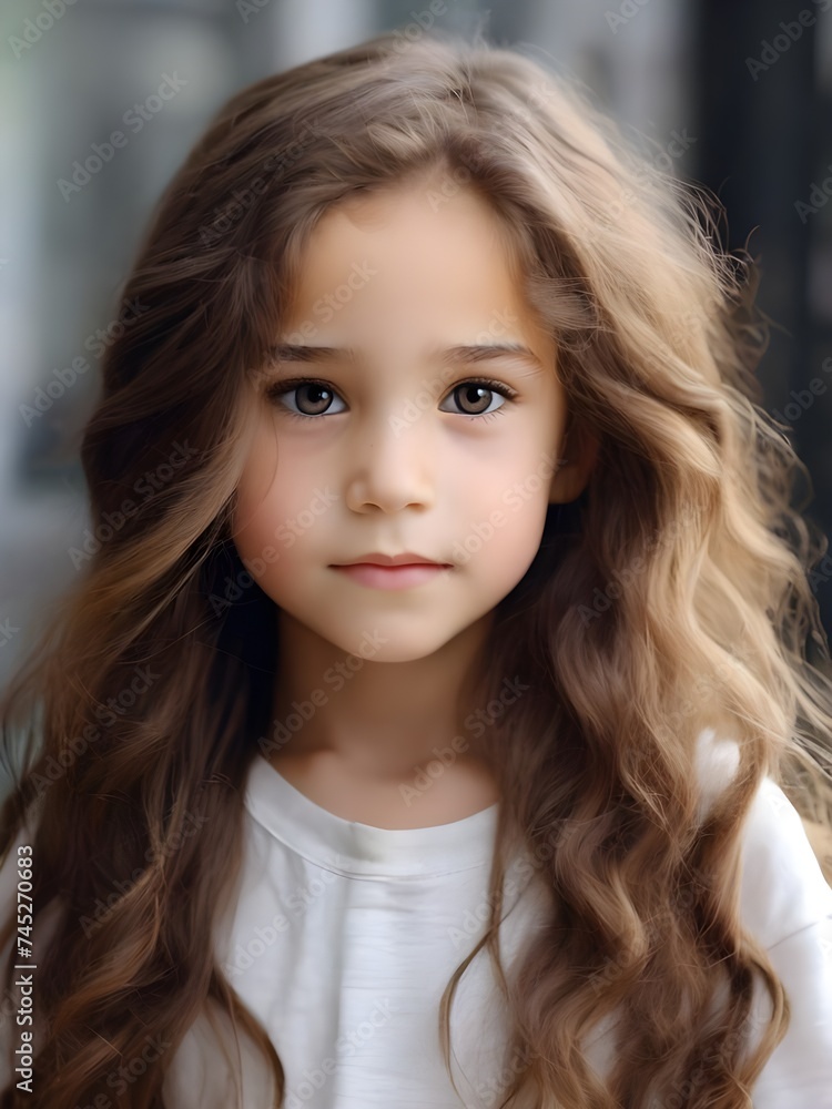 a close up of a child with long hair, very very very beautifull face, 3 2 k huhd, high - rated, any racial background, medical background, verdadism, light white background a close up of a child with long hair, very very very beautifull face, 3 2 k huhd, high - rated, any racial background, medical background, verdadism, light white background