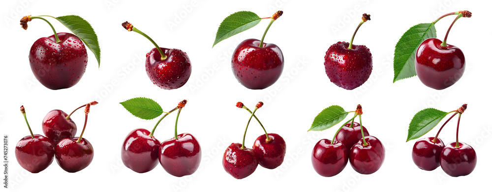 Cherry set PNG. Set of cherries PNG. Red cherry with stem PNG. Red cherries PNG. Wild red cherry isolated. Cherry with a steam and a leaf PNG Cherry set PNG. Set of cherries PNG. Red cherry with stem PNG. Red cherries PNG. Wild red cherry isolated. Cherry with a steam and a leaf PNG