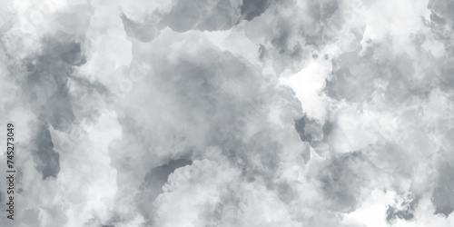 White cumulus clouds smoky illustration. abstract realistic fog or mist isolated cloud,sky with puffy. white smoke on dark.Space for text. abstract background with grey smoky swirl on black background
