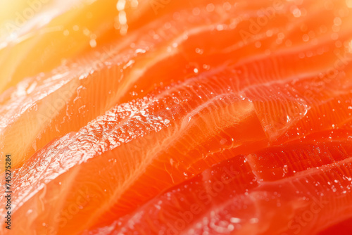 Fresh red salmon texture. Close up.